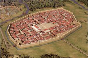 Reconstrucció de la València romano-republicana i del fòrum